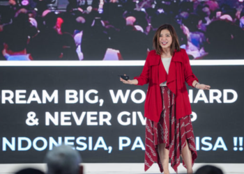 motivator nasional Merry Riana di Rakernis Fungsi Lalu Lintas