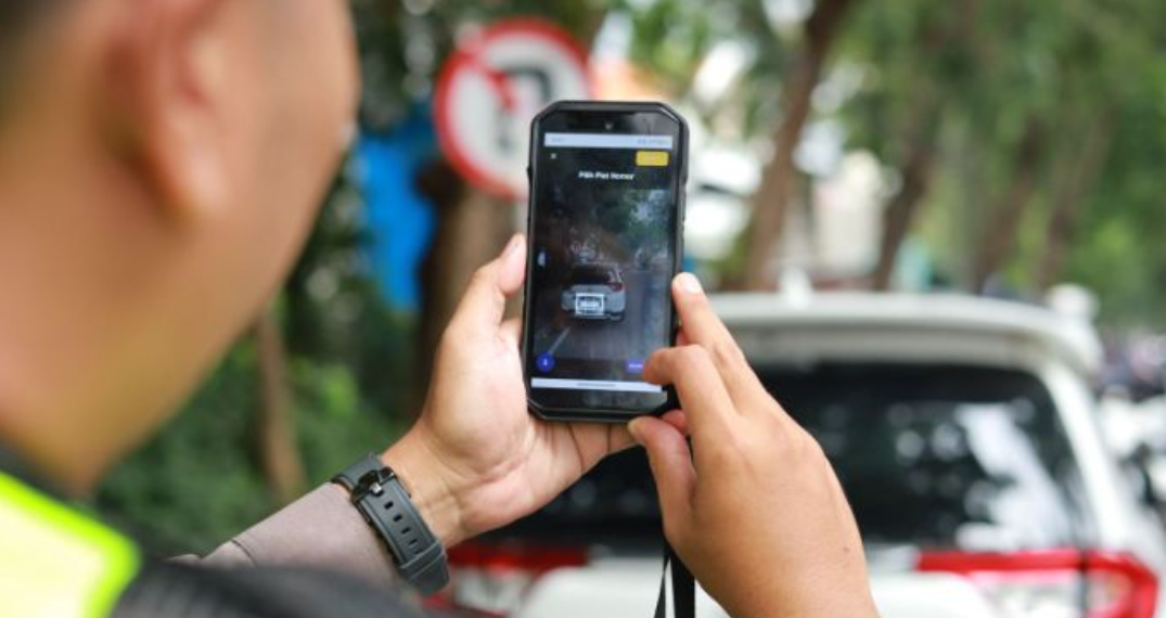 ETLE Handheld Polri di Polda Metro Jaya