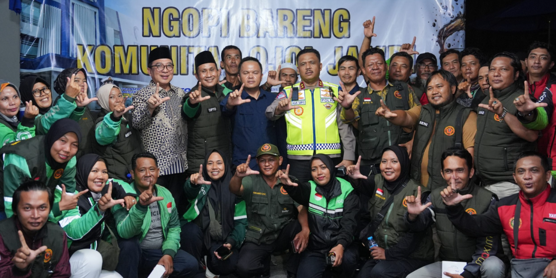program polantas menyapa ojol di jambi