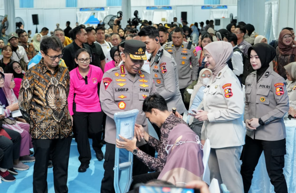 puncak bakti kesehatan hari bhayangkara ke-80