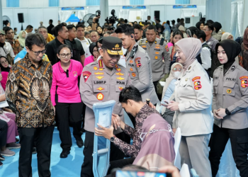puncak bakti kesehatan hari bhayangkara ke-80