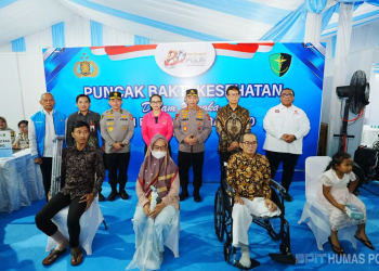 puncak bakti kesehatan hari bhayangkara 80