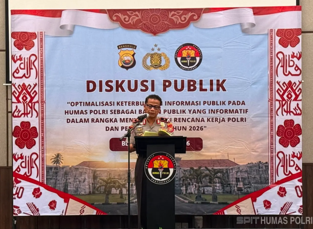 diskusi keterbukaan informasi publik Polda Bengkulu