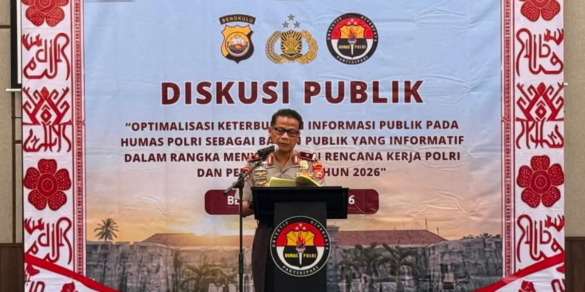 diskusi keterbukaan informasi publik Polda Bengkulu