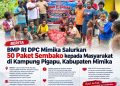 BMP RI DPC Mimika Salurkan 50 Paket Sembako kepada Masyarakat di Kampung Pigapu Kabupaten Mimika